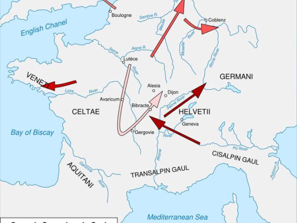 Strategia e tattica nei libri V e VI del De bello&nbsp;Gallico