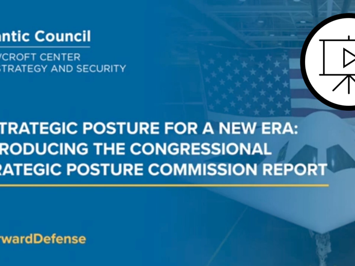 A strategic posture for a new&nbsp;era